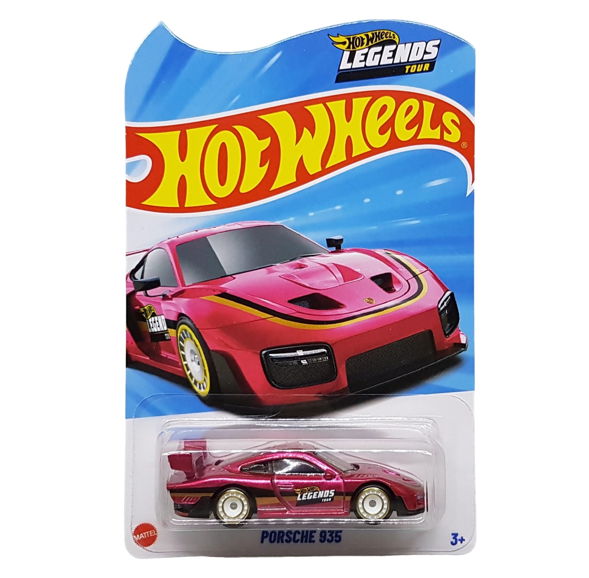 Hot Wheels Porsche 935 JCB37 Legends Tour Short Card Spectraflame